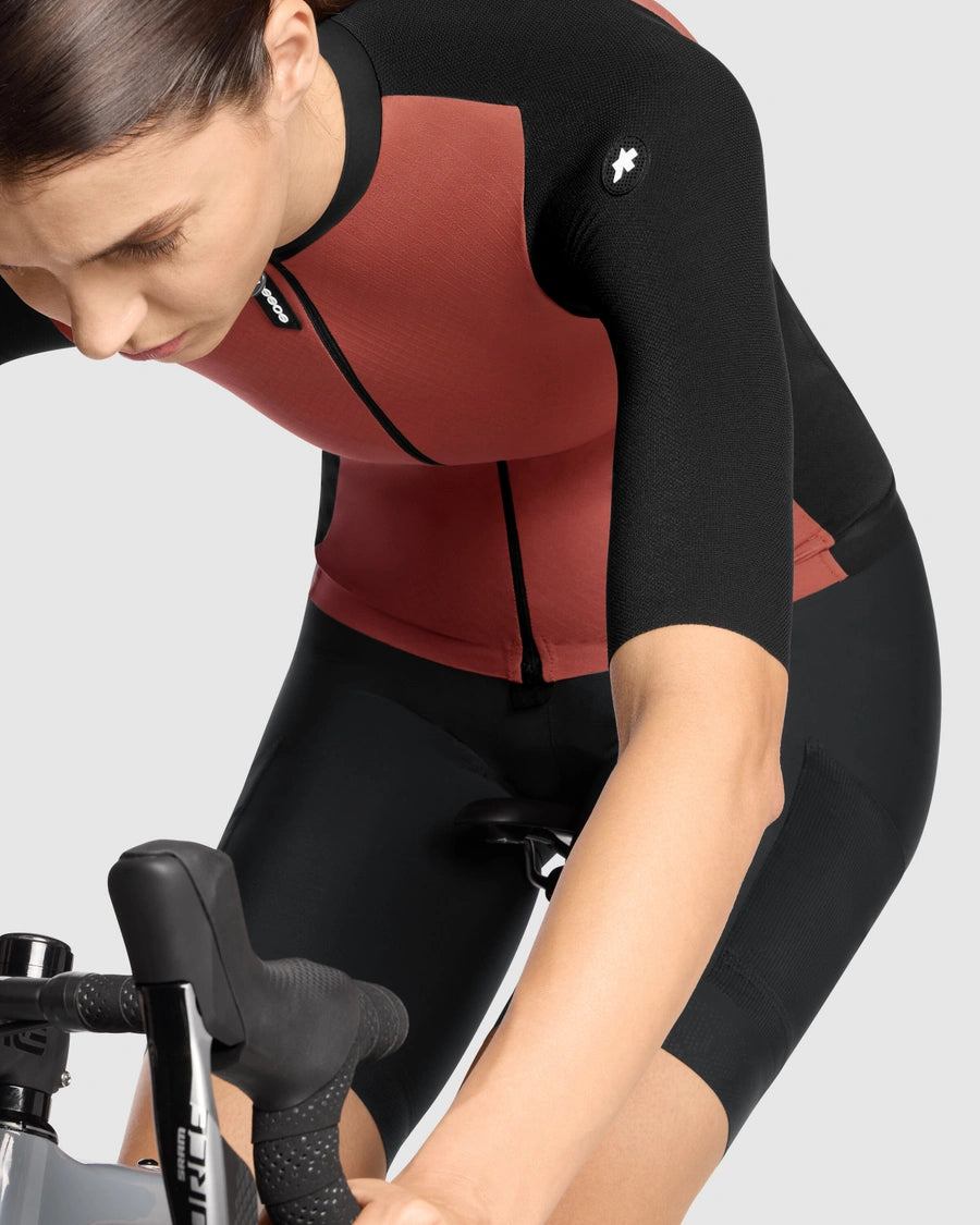 ASSOS TACTICA POST RIDE T5 Kurzarm Trikot Women Schwarz