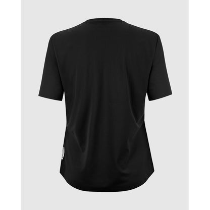 Trikot ASSOS TACTICA POST RIDE T5 Kurzarm Damen Schwarz