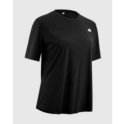 Trikot ASSOS TACTICA POST RIDE T5 Kurzarm Damen Schwarz
