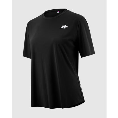 Trikot ASSOS TACTICA POST RIDE T5 Kurzarm Damen Schwarz