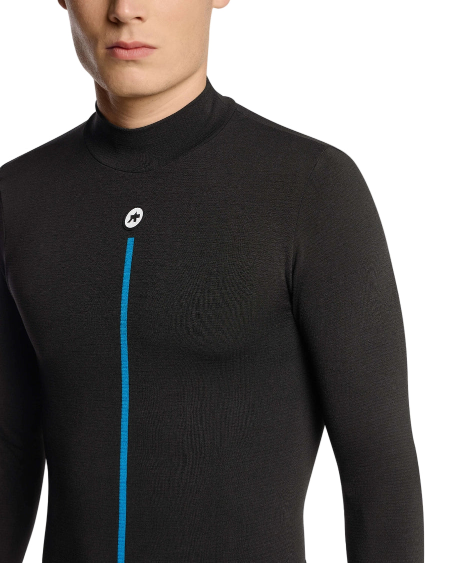 Unterwäsche ASSOS WINTER P1 Longsleeve Schwarz