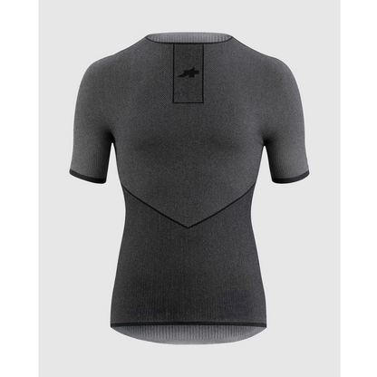 ASSOS EQUIPE SPRING FALL P1 Kurzarm-Unterhemd Schwarz