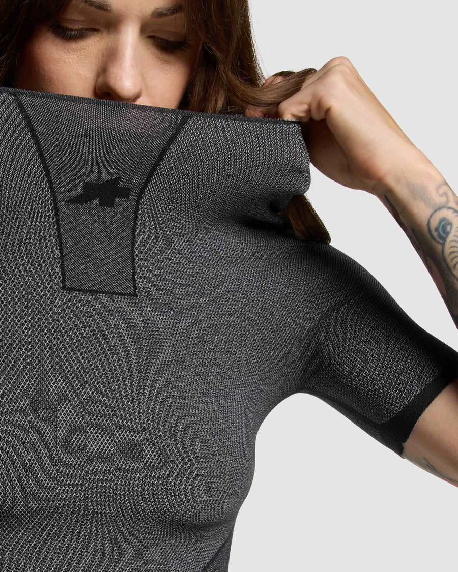 Unterwäsche ASSOS EQUIPE SPRING FALL P1 Schwarz