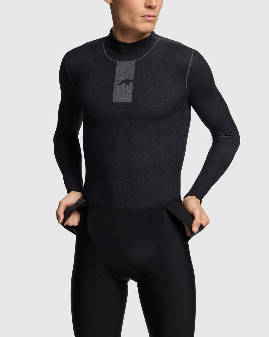 Unterhemd ASSOS EQUIPE WINTER P1 Schwarz