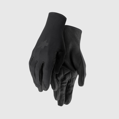 Handschuhe ASSOS SPRING FALL P1 Schwarz