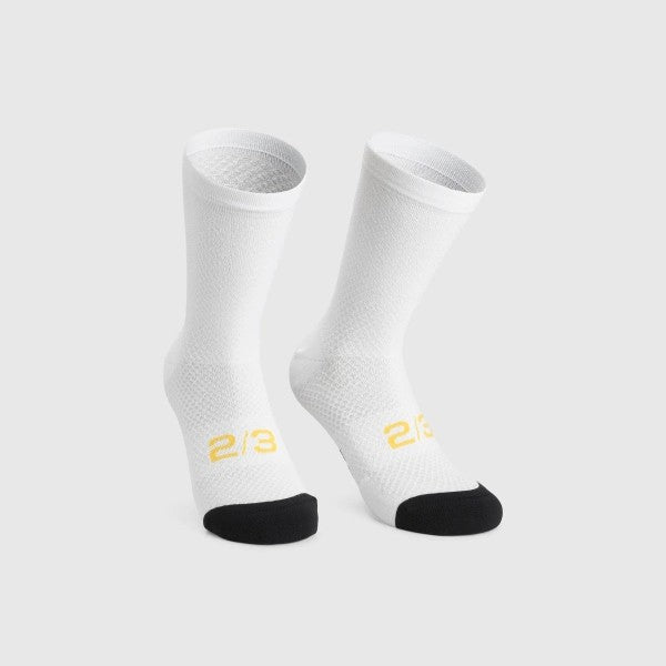Chaussettes ASSOS SPRING FALL P3 Blanc