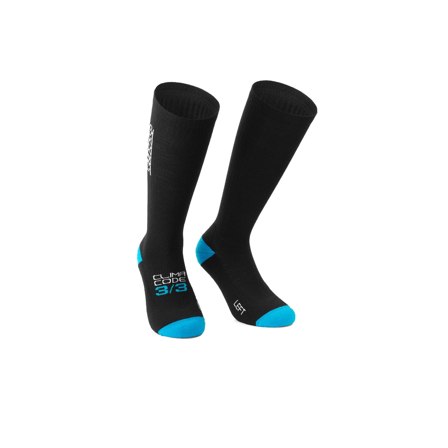 ASSOS ULTRAZ WINTER FUGU Socken, Schwarz