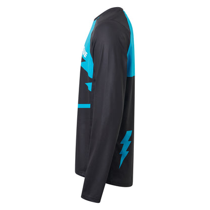 USWE BERG MTB Langarmtrikot Schwarz/Blau