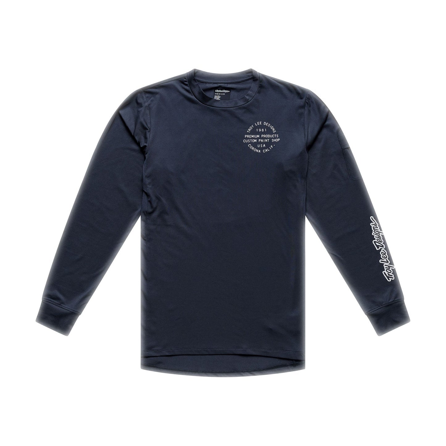 TROY LEE DESIGNS RUCKUS RIDE PRESSED Langarmtrikot Carbon