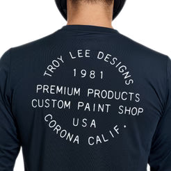 TROY LEE DESIGNS RUCKUS RIDE PRESSED Langarmtrikot Carbon