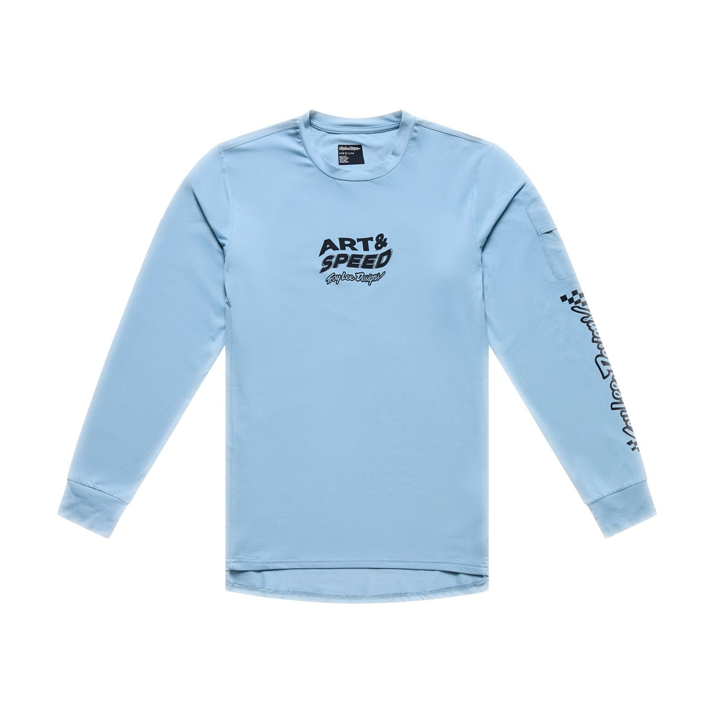 TROY LEE DESIGNS RUCKUS RIDE WAVES Langarmtrikot Blau