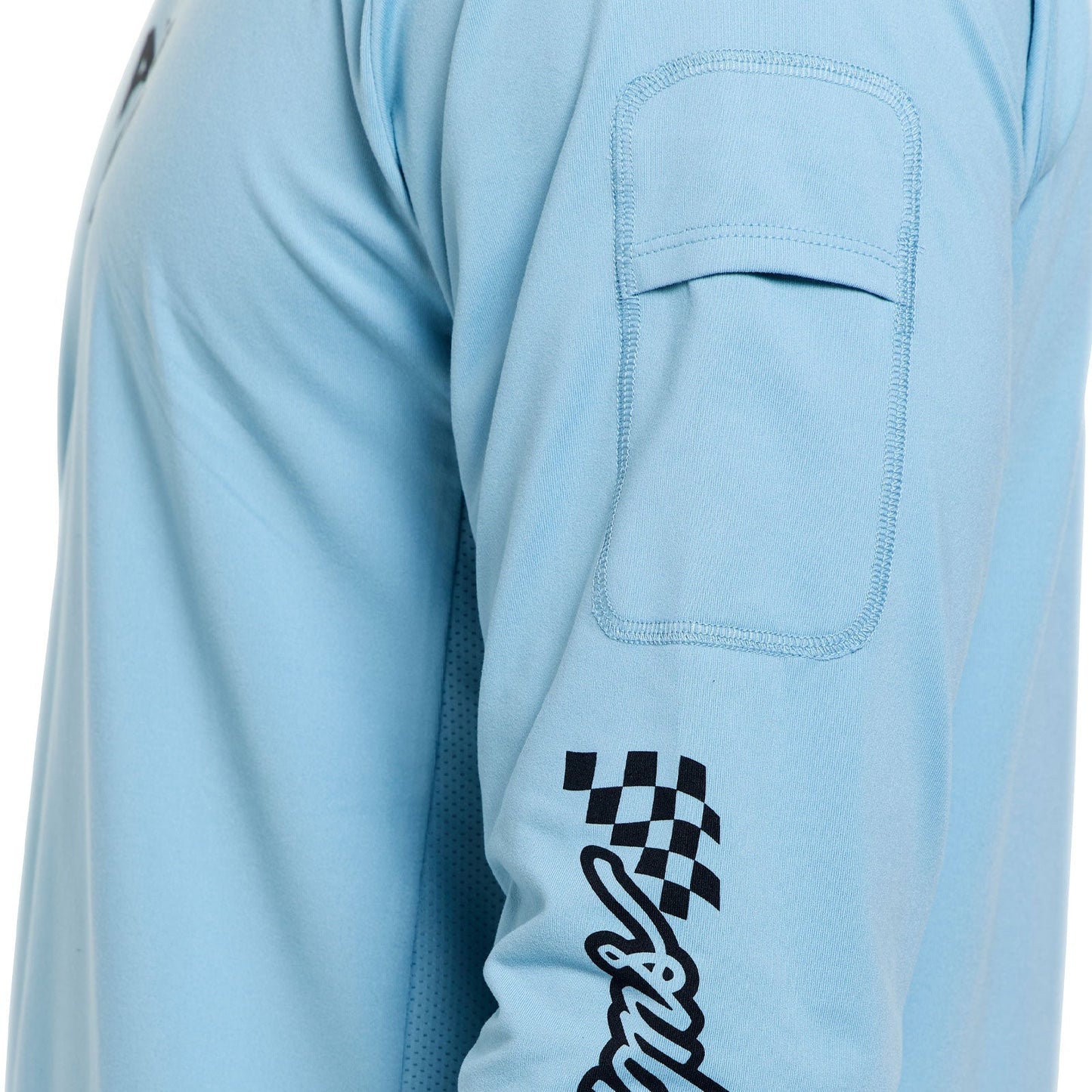 TROY LEE DESIGNS RUCKUS RIDE WAVES Langarmtrikot Blau