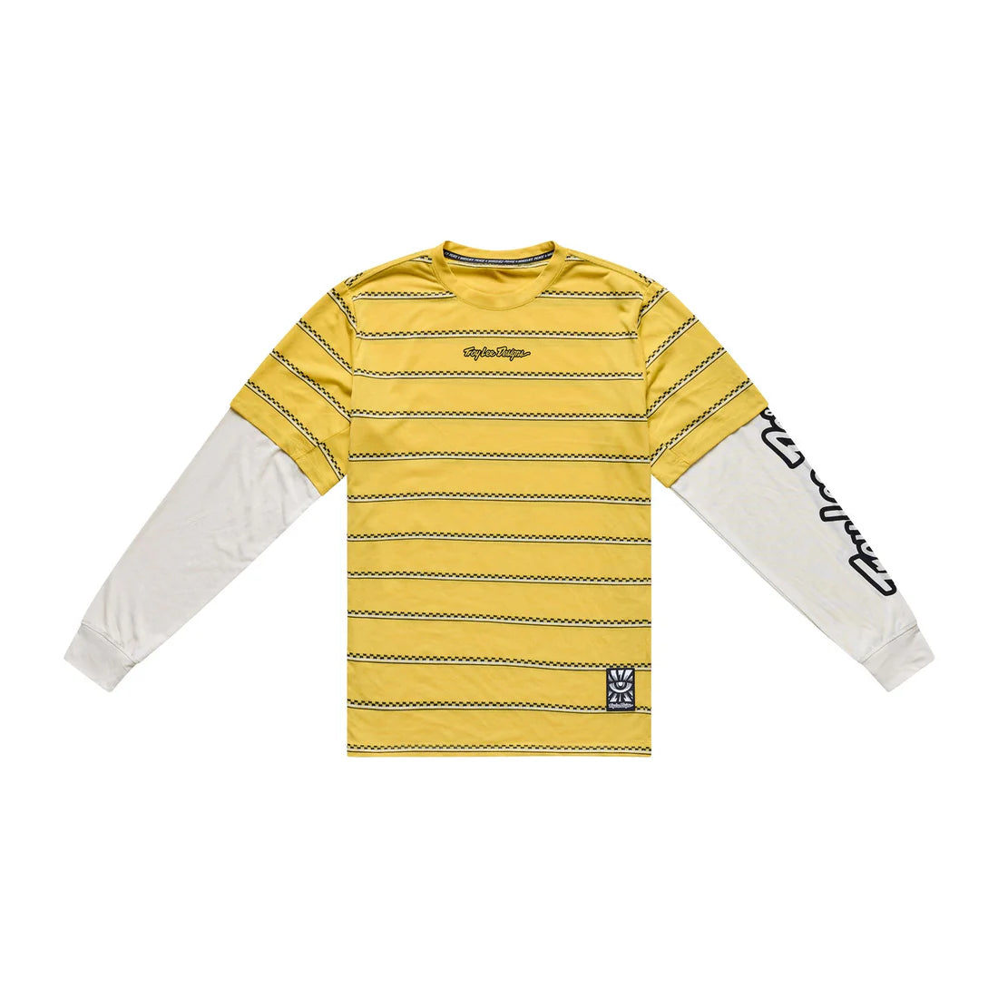 TROY LEE DESIGNS SKYLINE FAKIE RIDE Langarmtrikot Gelb