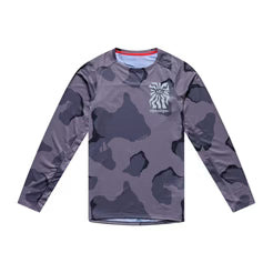 TROY LEE DESIGNS SKYLINE PRO FLOW CAMO Langarmshirt Carbon