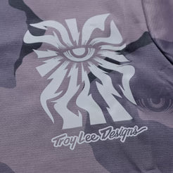 TROY LEE DESIGNS SKYLINE PRO FLOW CAMO Trikot Kurzarm Carbon