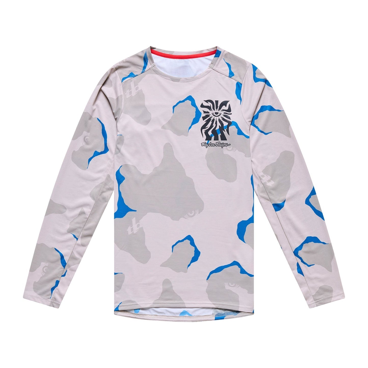 TROY LEE DESIGNS SKYLINE PRO FLOW CAMO Langarmtrikot Pumice