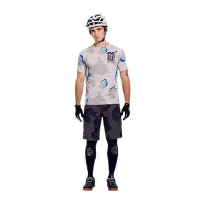 Trikot TROY LEE DESIGNS SKYLINE PRO FLOW CAMO Kurzarm Pumice