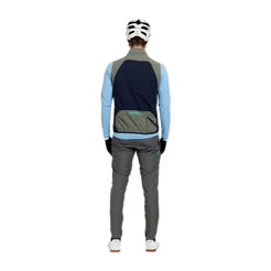 Jacke ohne Ärmel TROY LEE DESIGNS SKYLINE PRO MONO Khaki
