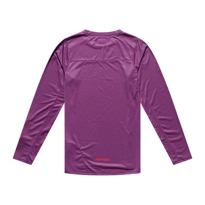 Maillot TROY LEE DESIGNS SKYLINE PRO MONO Manches Longues Sangria