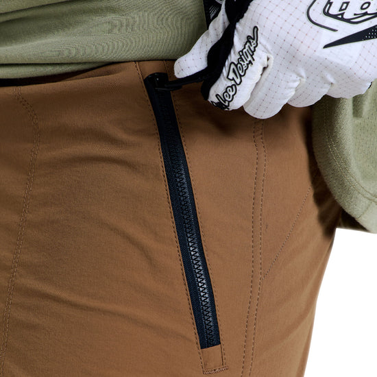 Short TROY LEE DESIGNS SKYLINE TRAIL avec Liner Mono Beige