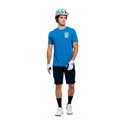 Maillot TROY LEE DESIGNS SKYLINE RIDE ONE EYE AERO Manches Courtes Bleu