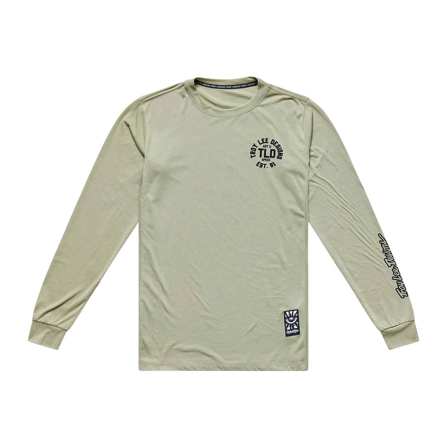 TROY LEE DESIGNS SKYLINE RIDE STAMPS Trikot Langarm Sage
