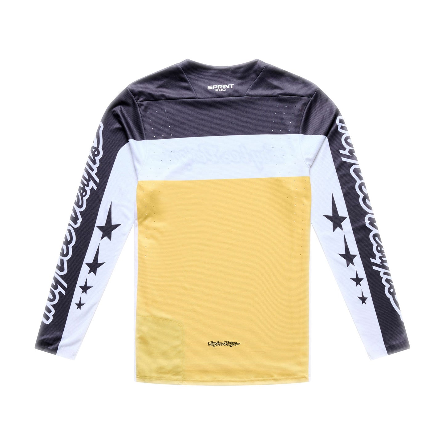 Maillot TROY LEE DESIGNS SPRINT PRO YO MOTO Manches Longues Noir/Jaune