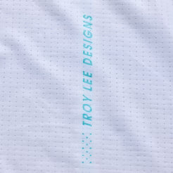 Maillot TROY LEE DESIGNS SPRINT ULTRA PROTON Manches Longues Blanc/Bleu