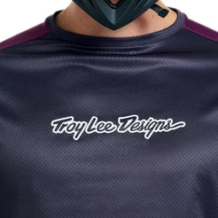 TROY LEE DESIGNS STAGE SIGNATURE Langarmtrikot Carbon