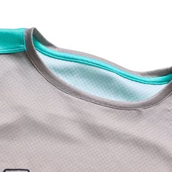 TROY LEE DESIGNS STAGE SIGNATURE Trikot Kurzarm Hellgrau