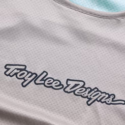 TROY LEE DESIGNS STAGE SIGNATURE Trikot Kurzarm Hellgrau