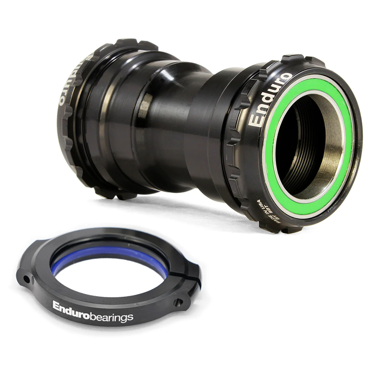 Innenlager ENDURO BEARINGS TorqTite PF30 Achse DUB Lager Inox Black