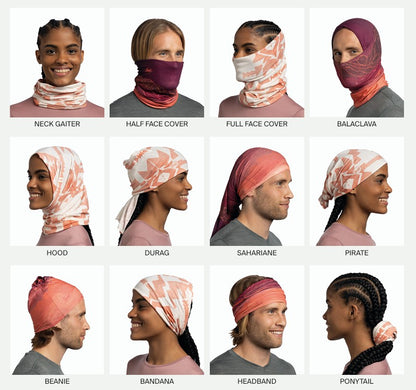 Halstuch BUFF ORIGINAL ECOSTRETCH Unal Grau