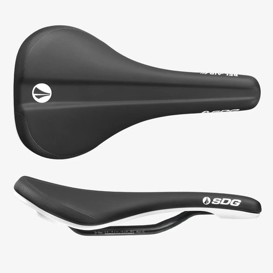 Sattel SDG BEL-AIR V3 Rails Stahl Schwarz/Weiß