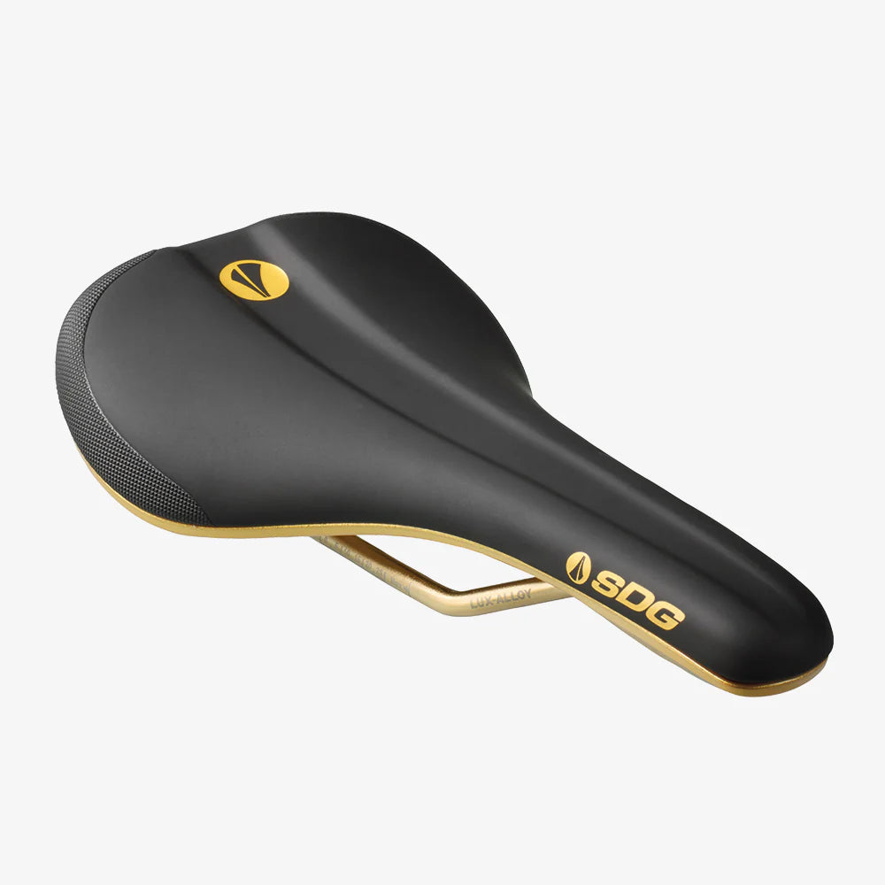 Sattel SDG BEL-AIR V3 Galactic Rails Lux-Alloy Schwarz/Gold