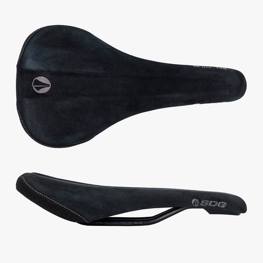 Selle SDG Bel-Air V3 Velura noire, vue générale