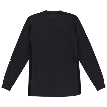 Maillot TROY LEE DESIGNS SKYLINE RIDE TEE SIGNATURE Manches Longues Noir