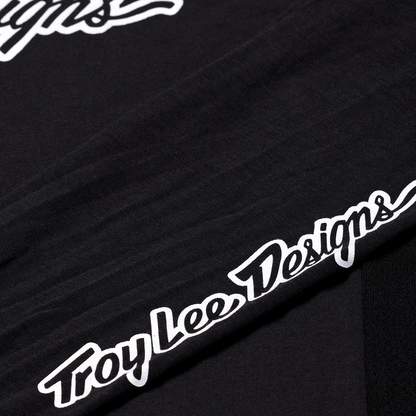 Maillot TROY LEE DESIGNS SKYLINE RIDE TEE SIGNATURE Manches Longues Noir