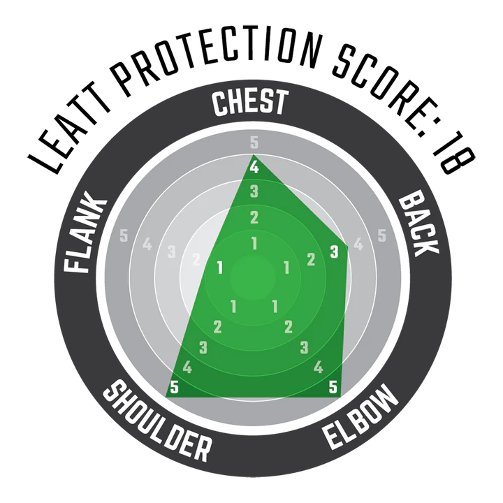 Veste de Protection LEATT 3DF AIRFIT LITE EVO Noir