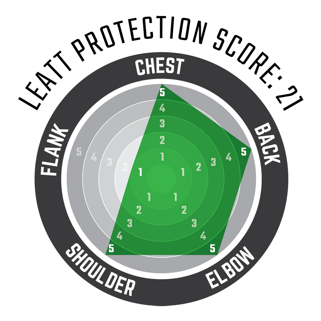 Veste de Protection LEATT 3DF AIRFIT EVO Noir