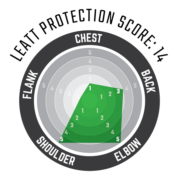 Veste de Protection LEATT REAFLEX STEALTH Noir