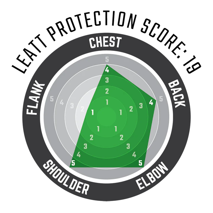 LEATT REAFLEX Schutzweste Schwarz