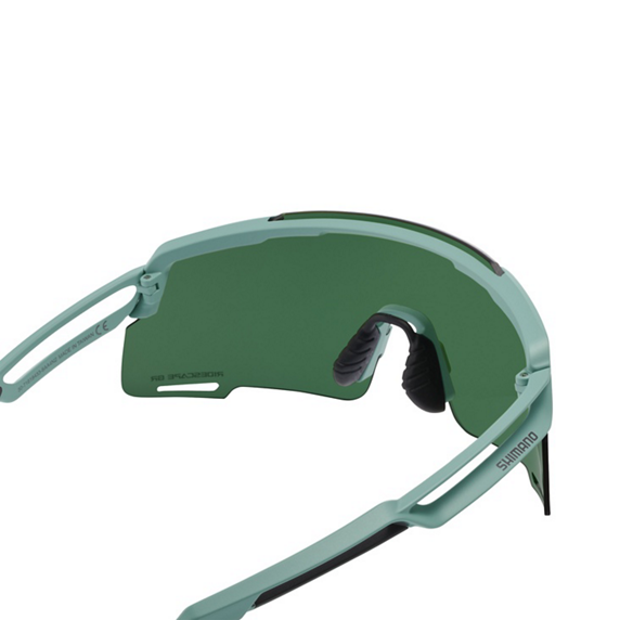 Brille SHIMANO EQUINOX 4 CE-EQNX5 Türkis Ridescape Gravel Glas