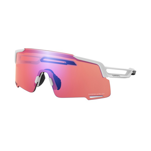 Lunettes SHIMANO EQUINOX 4 CE-EQNX5 Blanc Matt Verre Ridescape Off Road