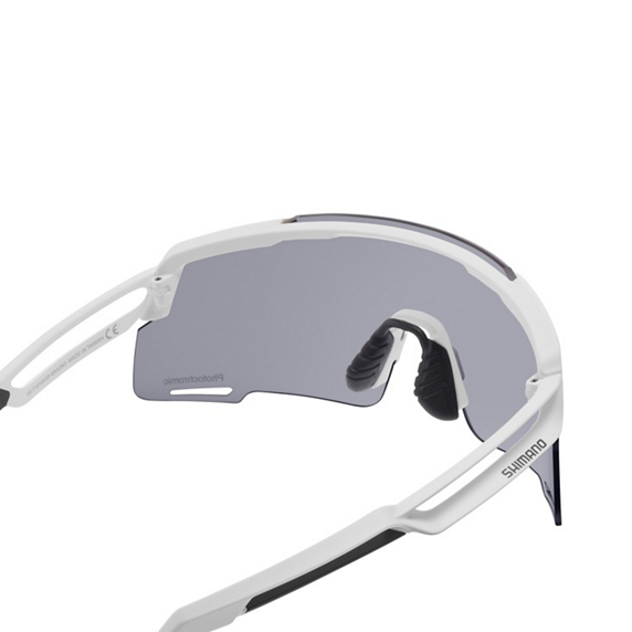 Lunettes SHIMANO EQUINOX 4 CE-EQNX5 Blanc Matt  Verre Photochromique Gris