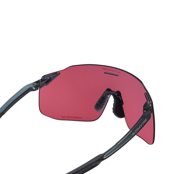 Brille SHIMANO S-PHYRE SL CE-SPSL2 Schwarz Saphir Glas Ridescape Road