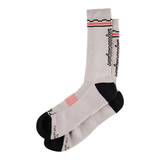Chaussettes TROY LEE DESIGNS PERFORMANCE CHECKA Gris