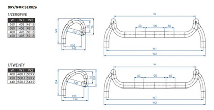 Gravel-Lenker PROFILE DESIGN DRV/GMR Drop 120