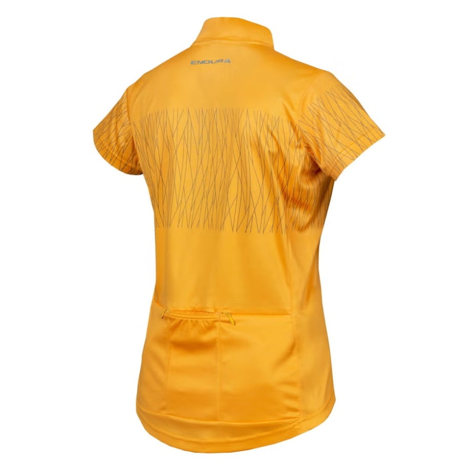 Maillot ENDURA HUMMVEE RAY II Femme Manches Courtes Orange