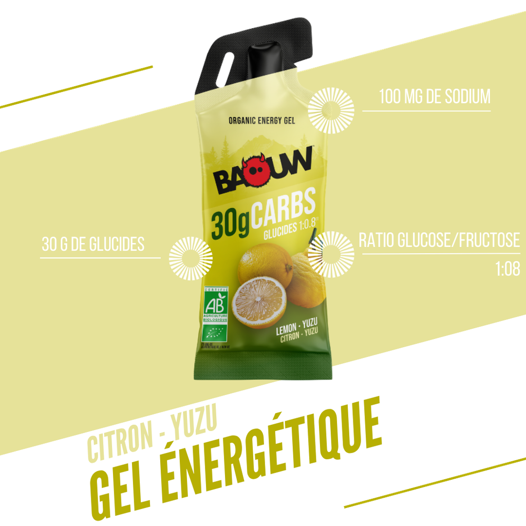 Gel Énergétique BAOUW Citron/Yuzu (44g)